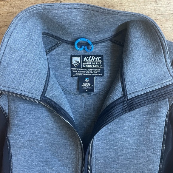 Kuhl Heather Gray and Black Vest - Picture 2 of 8